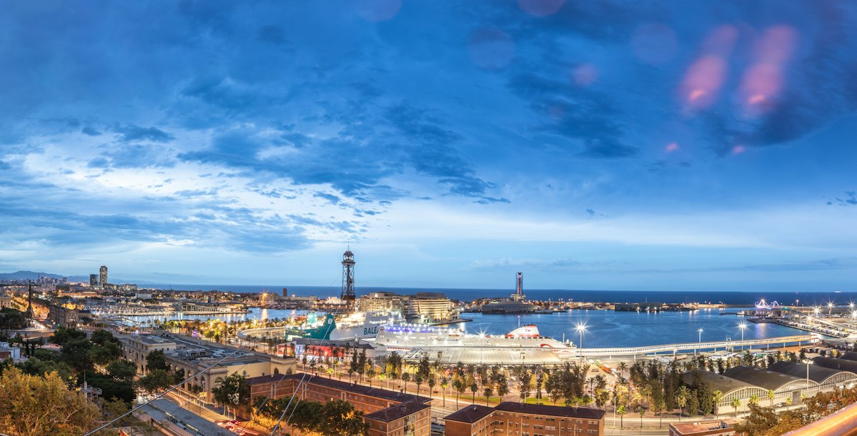 Vista aérea de Barcelona